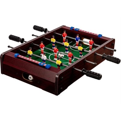 NORTH Nash Mini Voetbaltafel Dark Wood 51 x 31 x 8 cm