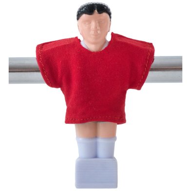 Kicker Shirts Voetbalpop Neutraal Rood