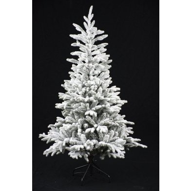 Kunstkerstboom Kingston Flocked PE Hinged 180cm
