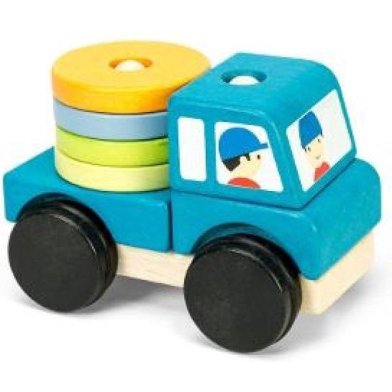 Le Toy Van Voertuig Stapelen Blauw