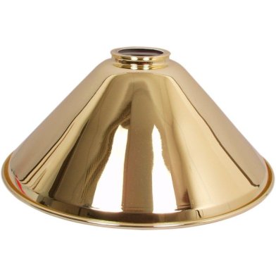 Losse kap biljartlamp 37 cm, messing