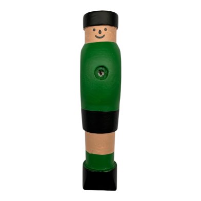 NORTH Voetbaltafelpoppen Groen Set (van 11) Houten 16MM