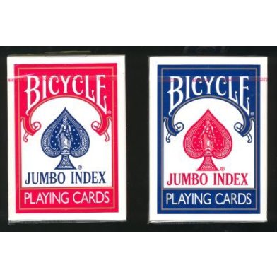 Poker kaarten Bicycle Jumbo