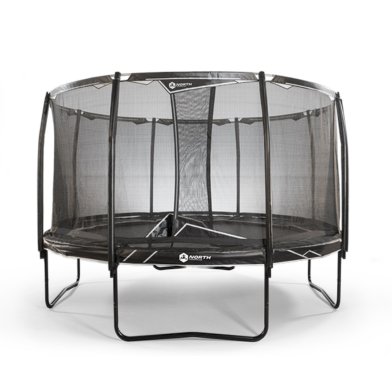 North Explorer Regular Trampoline 430 Round Black + Safety Net