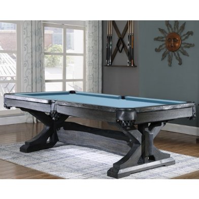TopTable Lexor Pooltafel Forest Black-Oak 8FT