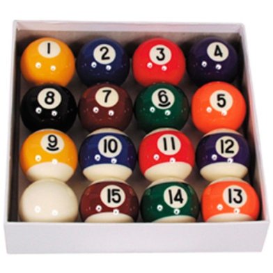 Poolballen set Ventura Laminated 57,2 mm
