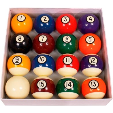 Poolballen set Ventura Premium 57,2 mm