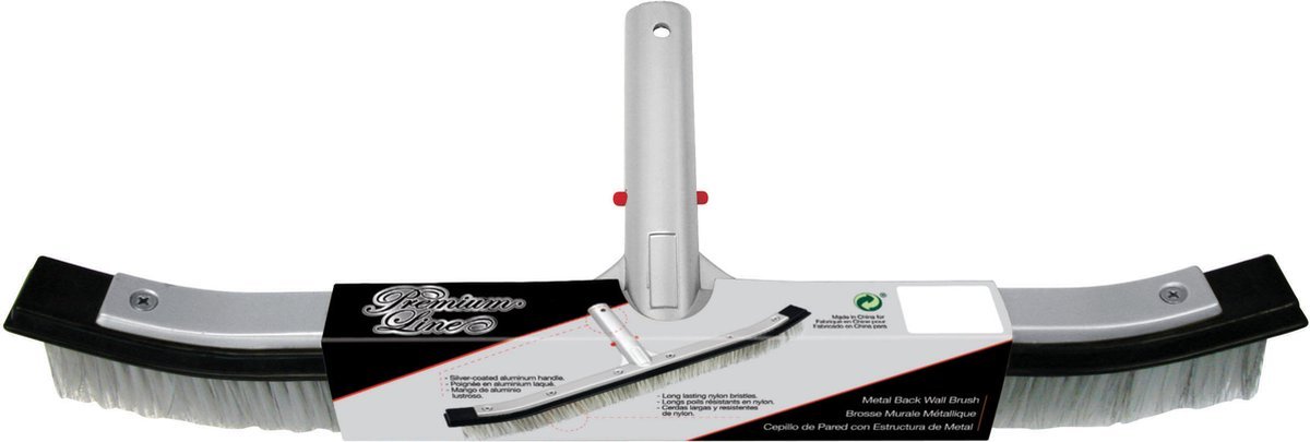 Kokido Zwembadborstel Nylon Premium Heavy Duty Gebogen