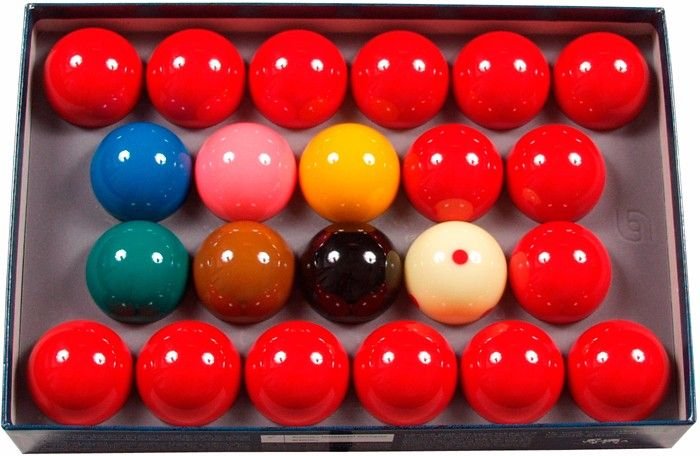 Snooker ballenset Aramith Tournament 52,4 mm
