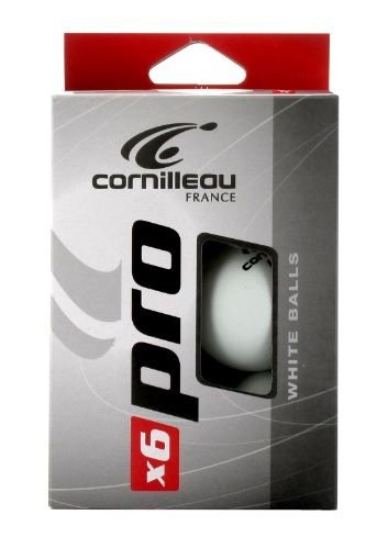 Cornilleau Pro Tafeltennisballen Wit x6