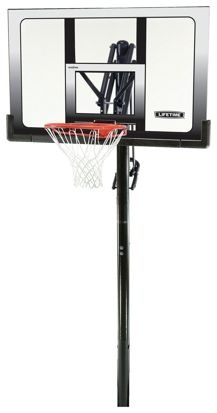 Lifetime In-Ground 52 inch steel-framed shatterproof