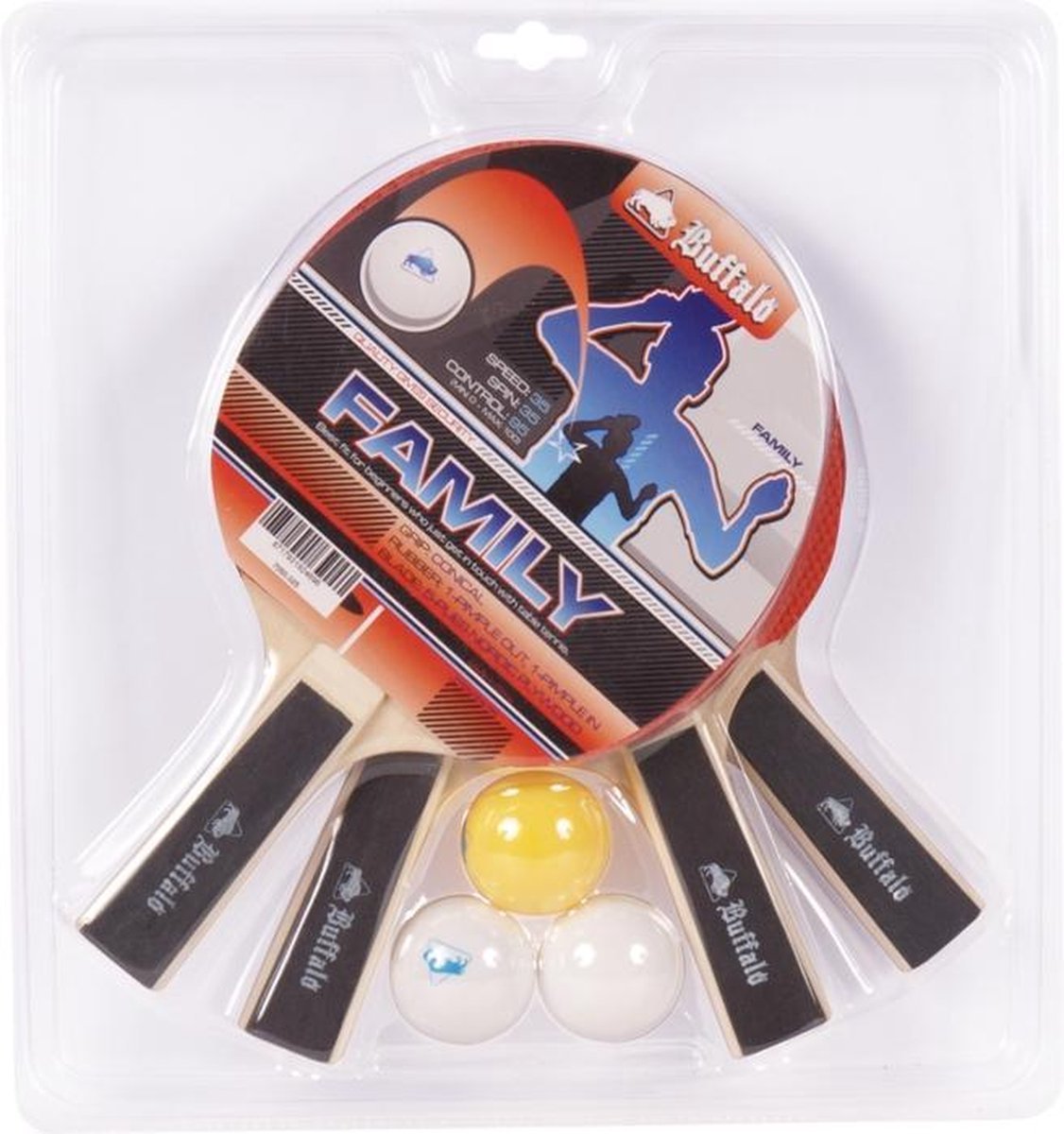 Buffalo bat set TT Family Pack