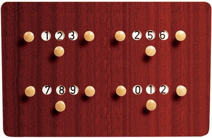 Scorebord Carambole X4 - 61 x 40 cm