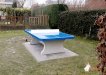Onderplaat Pingpongtafel Naturel miniatuur