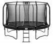 Salta First Class Combo Trampoline Zwart 251 cm + Safety Net miniatuur