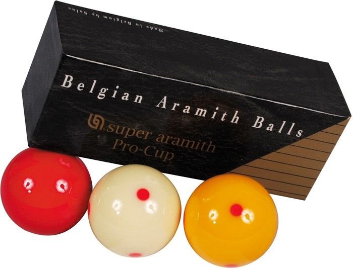 Carambole ballenset Super Aramith PRO CUP 61.5 mm