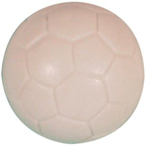 Tafelvoetbal witte voetballetjes met profiel