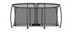BERG Trampoline Veiligheidsnet - Ultim Pro Bouncer - Safety Net Deluxe XL - 500 x 300 cm miniatuur