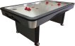 TopTable Fast Flash Steel & Multi LED Airhockeytafel Zwart/RVS 7FT miniatuur