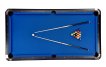NORTH Gardone Pooltafel Zwart/Blauw 8FT miniatuur