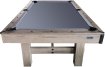 Top Table Dinner Pooltafel Wood Met Banken 8FT miniatuur