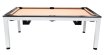 NORTH Essence Pooltafel/Eettafel Wit/Zwart 7FT miniatuur