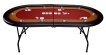 NORTH Foldy Pokertafel Rood 10 Personen miniatuur