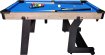 TopTable Fun Fold-Up Pooltafel Wood/Blauw 5FT miniatuur