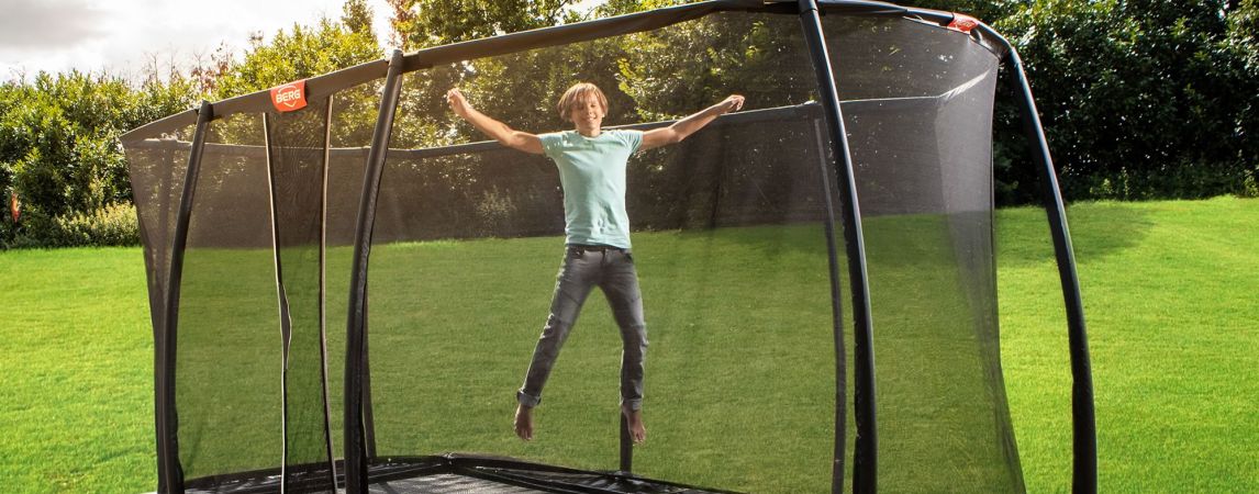 Inbouwtrampoline: Verschil tussen een inground of flatground trampoline
