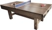 TopTable Dining Timber Airhockeytafel Met Tafeltennis Wood/Wit 7FT miniatuur