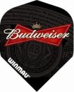 Winmau Budweiser Label Black Flight miniatuur