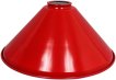 Losse kap biljartlamp 37 cm, rood miniatuur