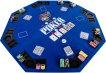NORTH Pokertafel 8-hoekig 122cm, Blauw miniatuur