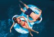 Intex Zwemband Double Lounge Met Drinkhouders 198cm miniatuur