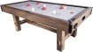 TopTable Dining Timber Airhockeytafel Met Tafeltennis Wood/Wit 7FT miniatuur