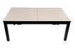 NORTH Essence Pooltafel/Eettafel Zwart/Eik 7FT miniatuur