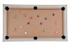 NORTH Essence Pooltafel/Eettafel Zwart/Eik 7FT miniatuur