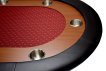NORTH Foldy Pokertafel Rood 10 Personen miniatuur