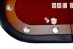NORTH Foldy Pokertafel Rood 10 Personen miniatuur