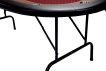 NORTH Foldy Pokertafel Rood 10 Personen miniatuur