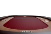 NORTH Foldy Pokertafel Rood 10 Personen miniatuur