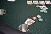 NORTH Texas Pokertafel Groen Rond 8 Personen miniatuur