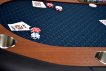 NORTH Nevada Pokertafel Blauw 10 Personen miniatuur