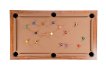 NORTH Essence Pooltafel/Eettafel Zwart/Walnut 7FT miniatuur