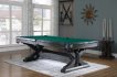 TopTable Lexor Pooltafel Forest Black-Oak 8FT miniatuur