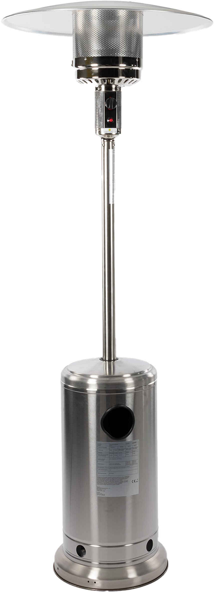 HEATZ Terrasverwarmer Inox op Gas Patio Heater