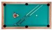 NORTH Essence Pooltafel/Eettafel Wit/Walnut 7FT miniatuur